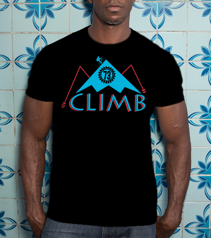 CLIMB 73 Mountain Biking Adventure T-Shirt