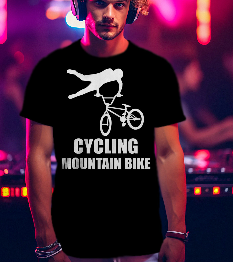 Cycling Mountain Bike Stunt T-Shirt