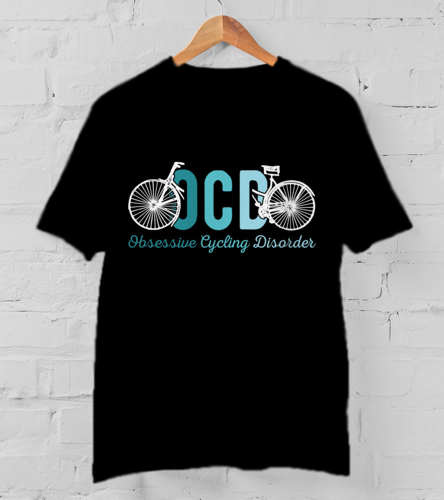 Obsessive Cycling Disorder OCD T-Shirt