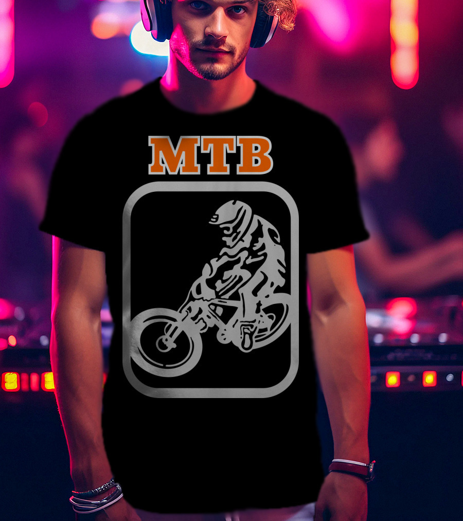 MTB Downhill Mountain Bike Rider T-Shirt