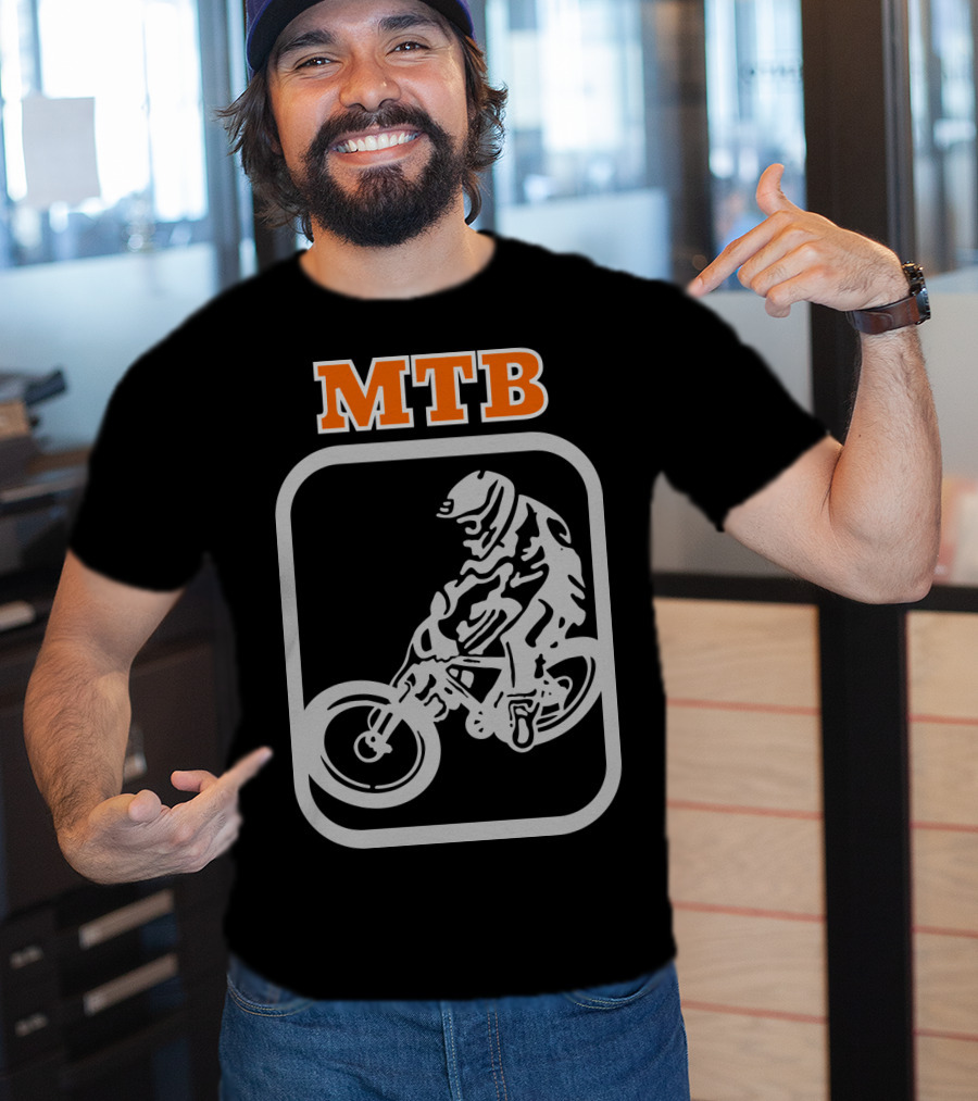 MTB Downhill Mountain Bike Rider T-Shirt