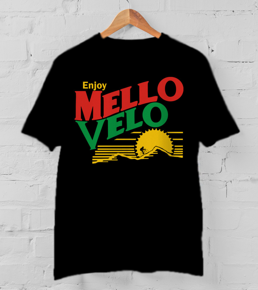 Enjoy Mello Velo Bicycle Adventure T-Shirt
