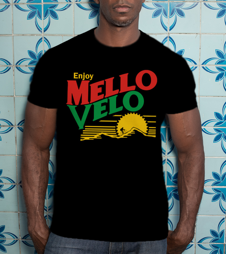Enjoy Mello Velo Bicycle Adventure T-Shirt