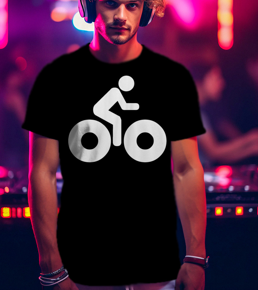 Fat Bike Iconic Cyclist T-Shirt