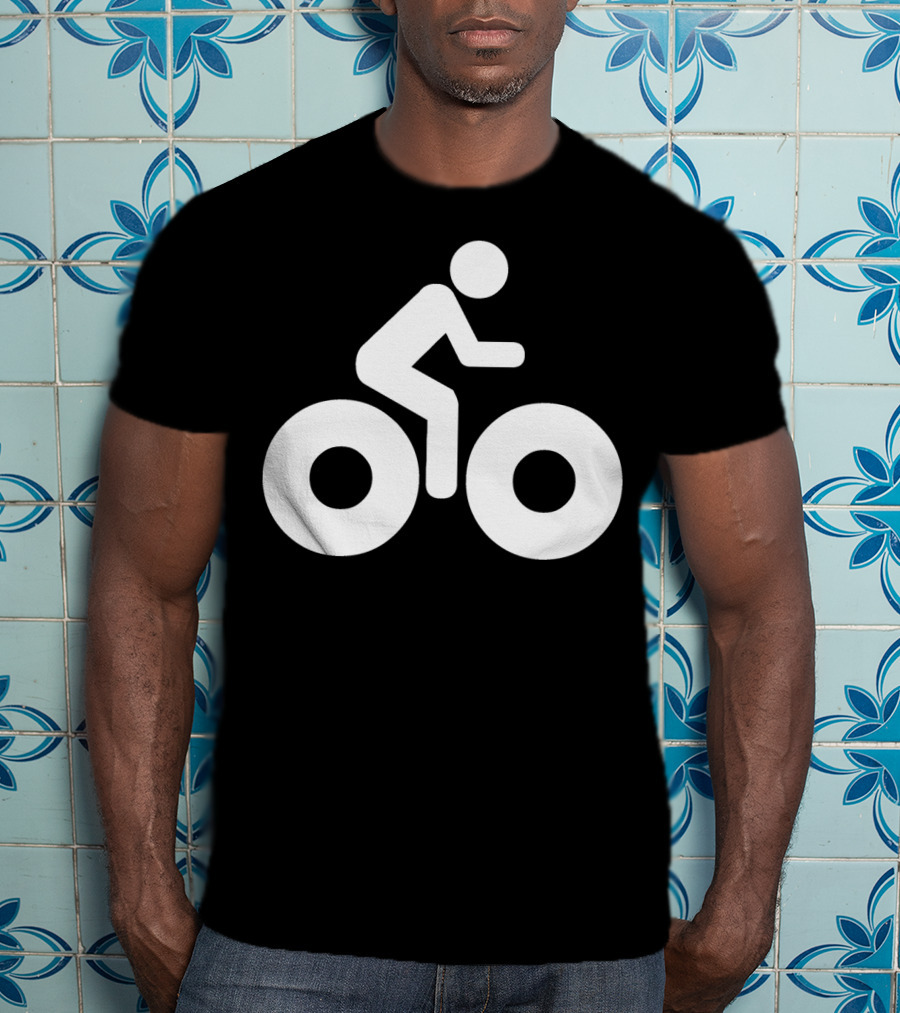 Fat Bike Iconic Cyclist T-Shirt
