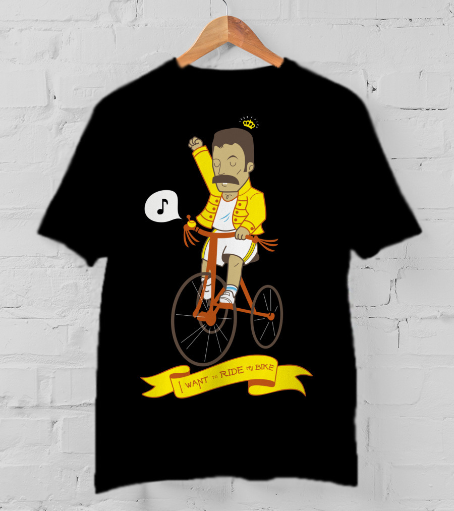Freddie I Want To Ride My Bike T-Shirt