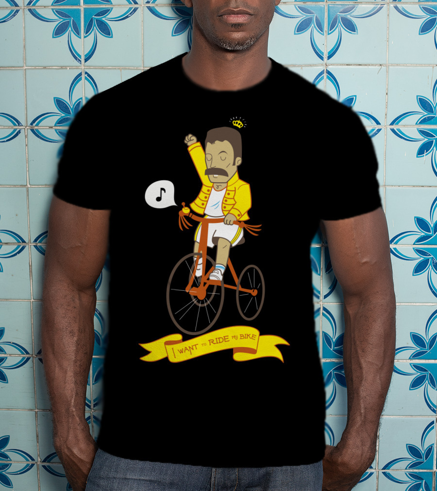 Freddie I Want To Ride My Bike T-Shirt