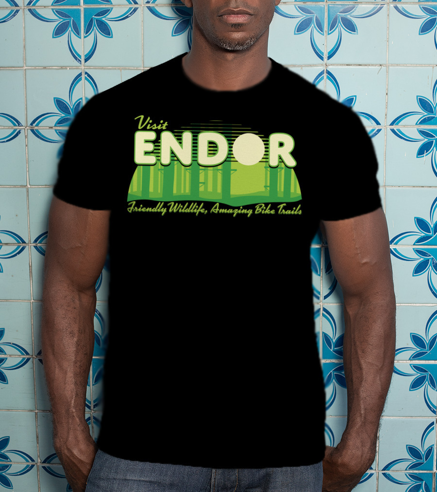 Visit Endor Friendly Wildlife Amazing Bike Trails T-Shirt