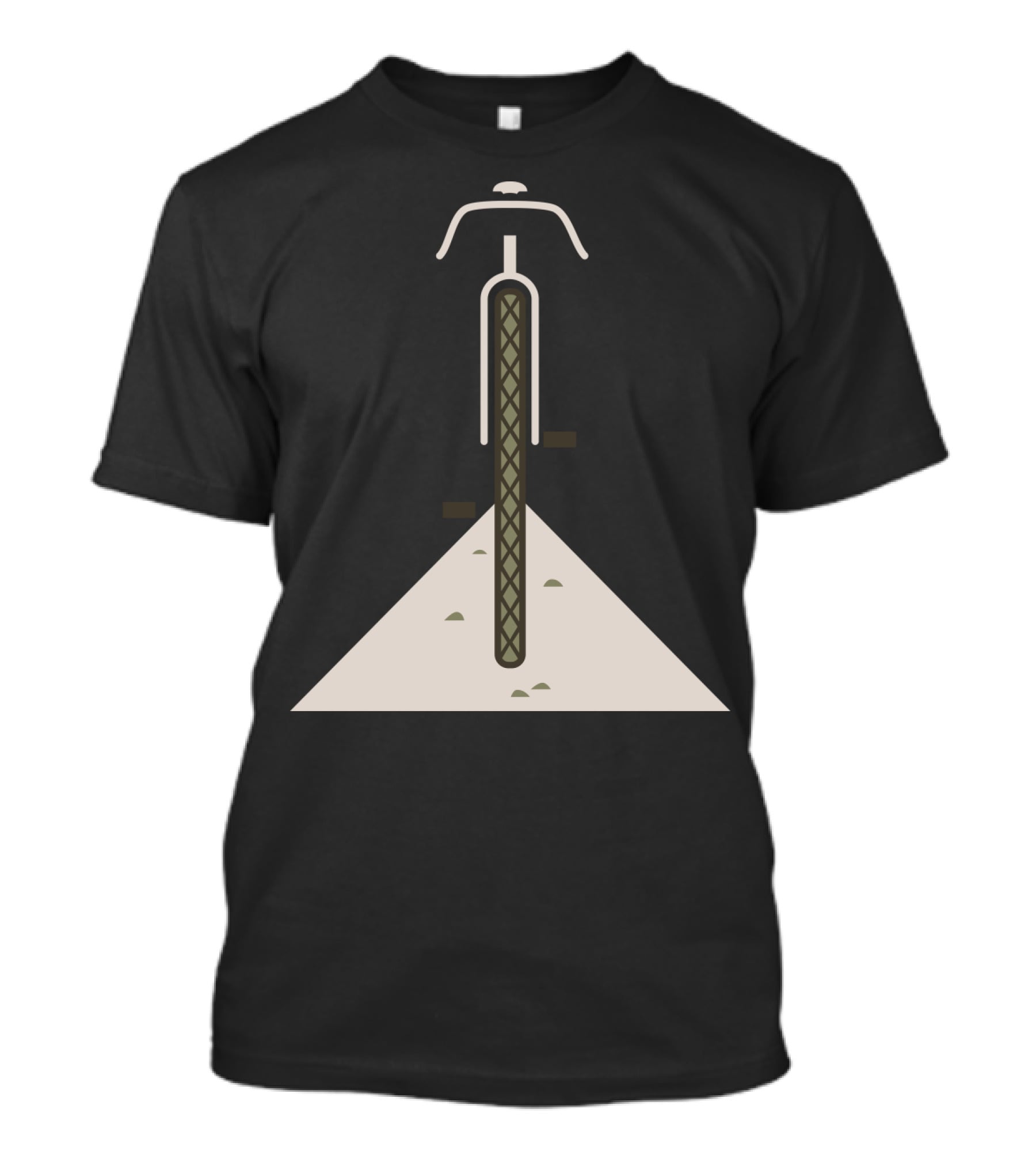 Gravel Grinder Bicycle Path Adventure T-Shirt