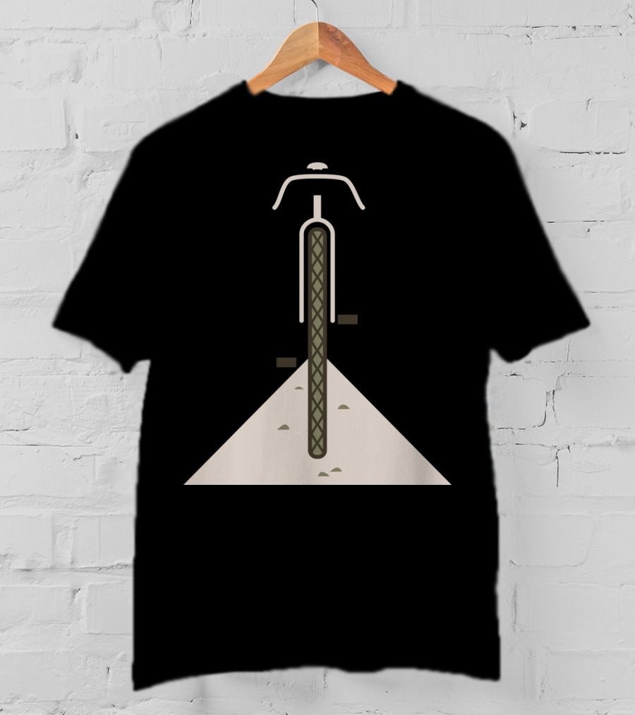 Gravel Grinder Bicycle Path Adventure T-Shirt