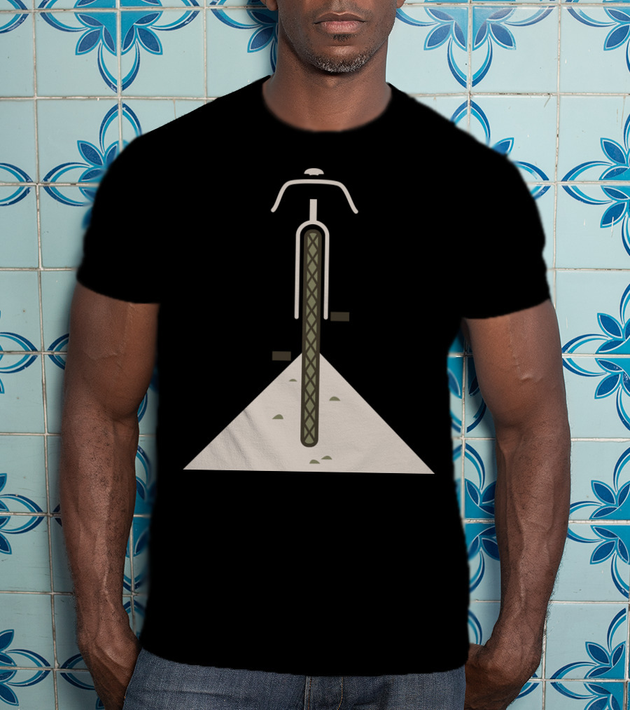 Gravel Grinder Bicycle Path Adventure T-Shirt