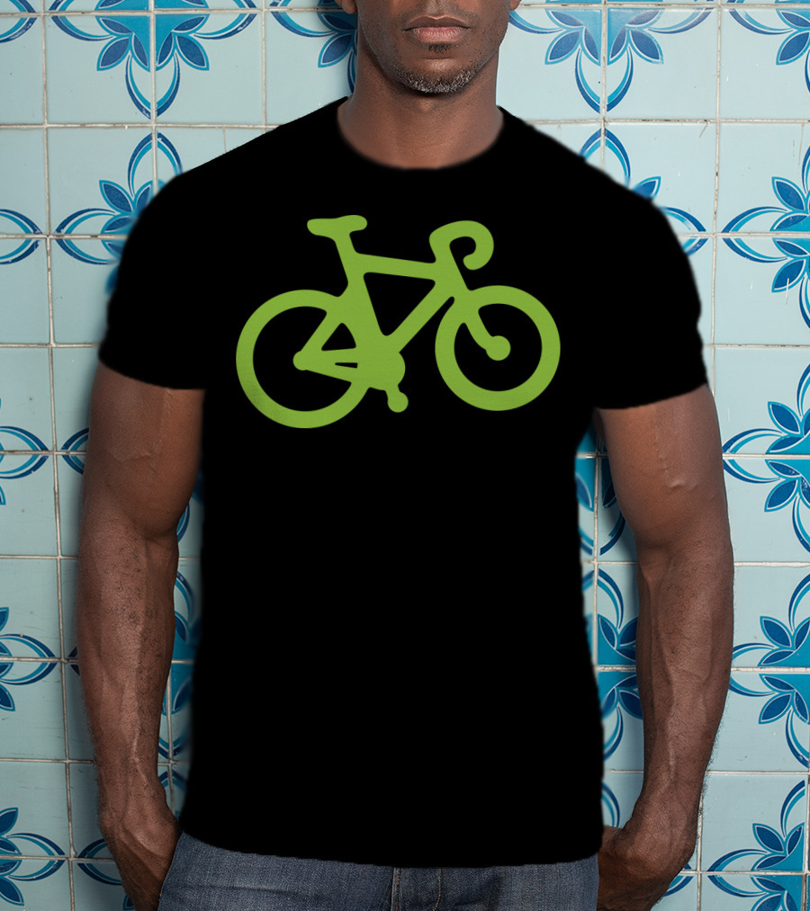 Green Bicycle T-Shirt