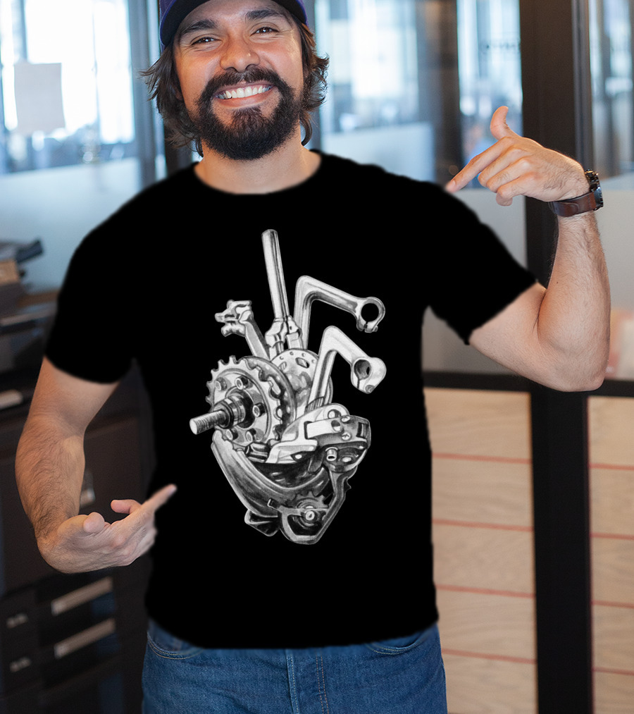 HeartampSoul Bike Mechanic T-Shirt
