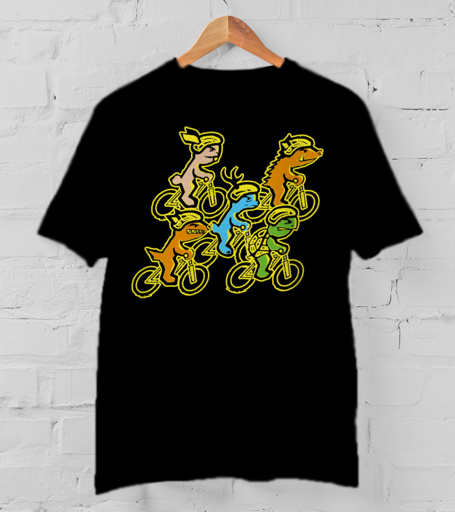 Cycling Animals Team Adventure T-Shirt