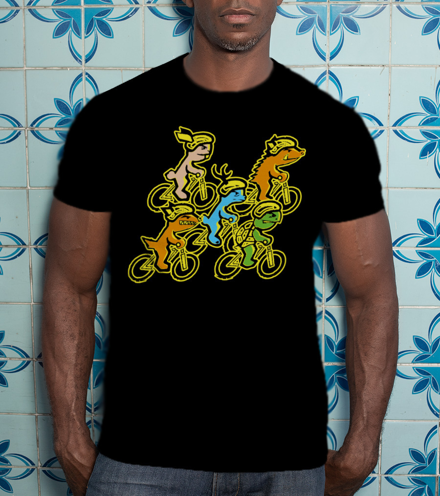 Cycling Animals Team Adventure T-Shirt