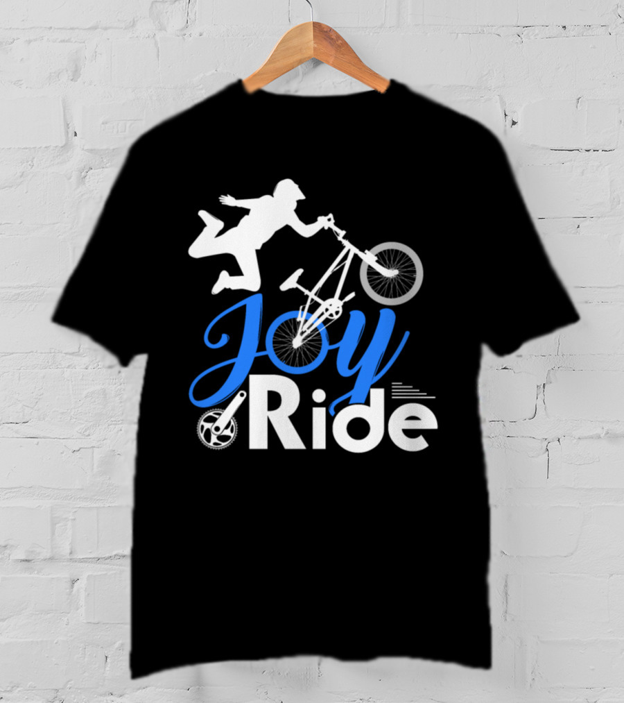 Joy Ride BMX Bicycle Jump Athlete T-Shirt