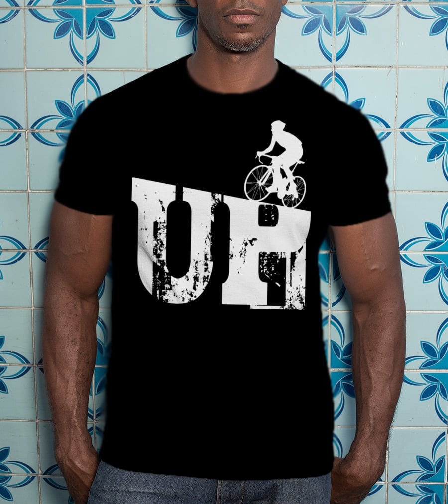 Mountain Bike Rider UP Cycling T-Shirt