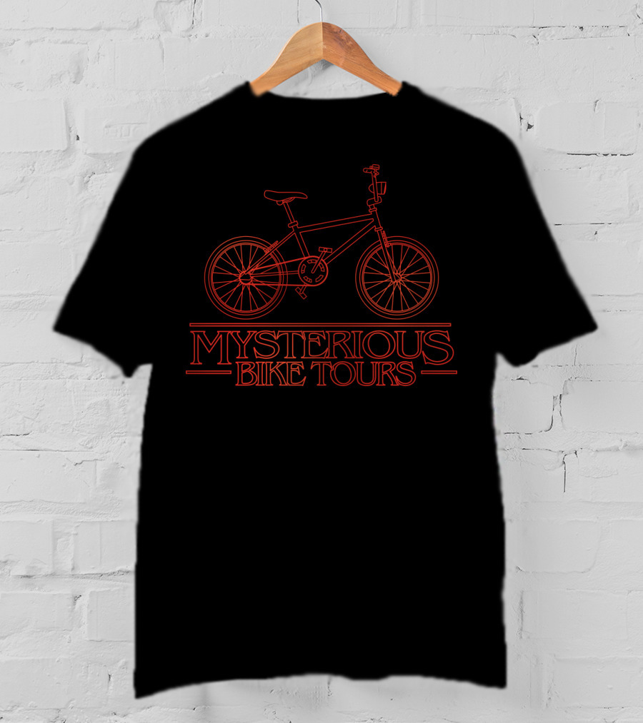 Stranger Things Mysterious Bike Tours T-Shirt