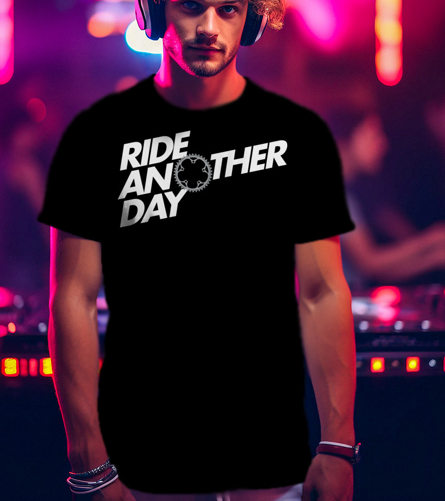 Ride Another Day Chainring Cycling T-Shirt