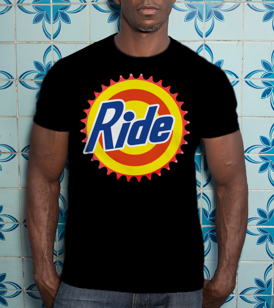 Ride Clean Cycling Gear Bottle Cap T-Shirt