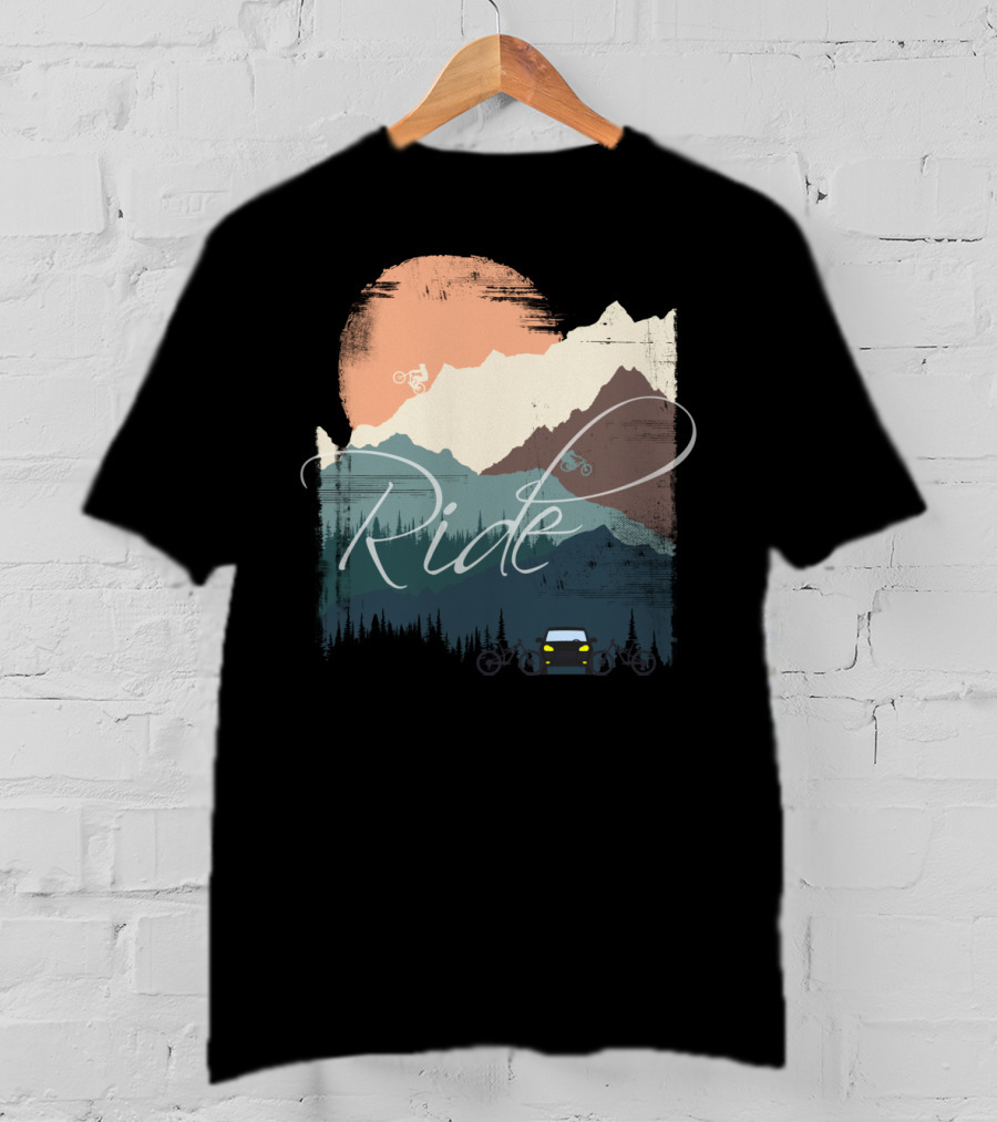 Ride The Mountain Adventure T-Shirt