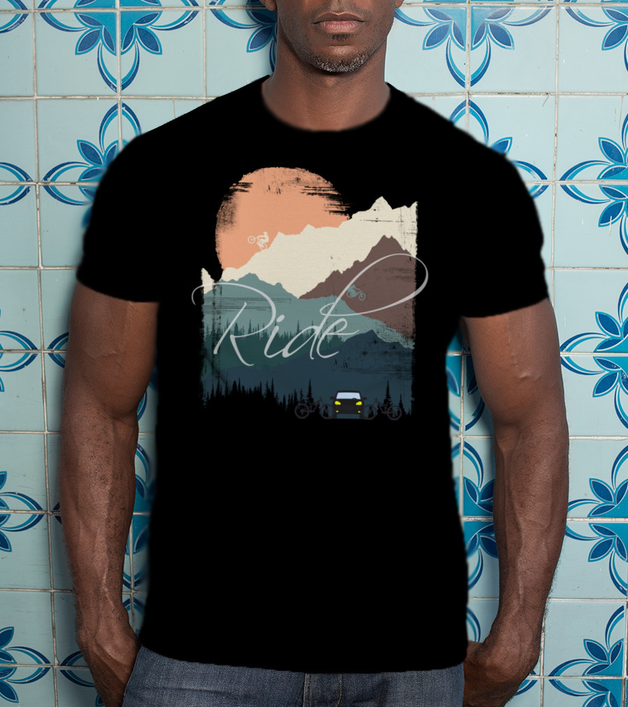 Ride The Mountain Adventure T-Shirt