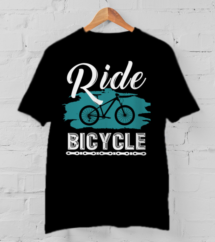 Ride Bicycle Biker Idea T-Shirt