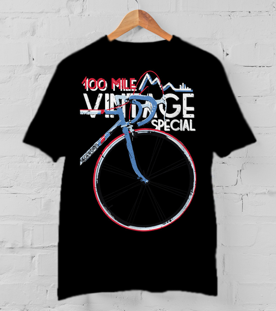 100 Mile Ride Vintage Special Sceneworks T-Shirt