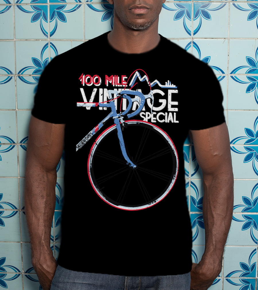 100 Mile Ride Vintage Special Sceneworks T-Shirt