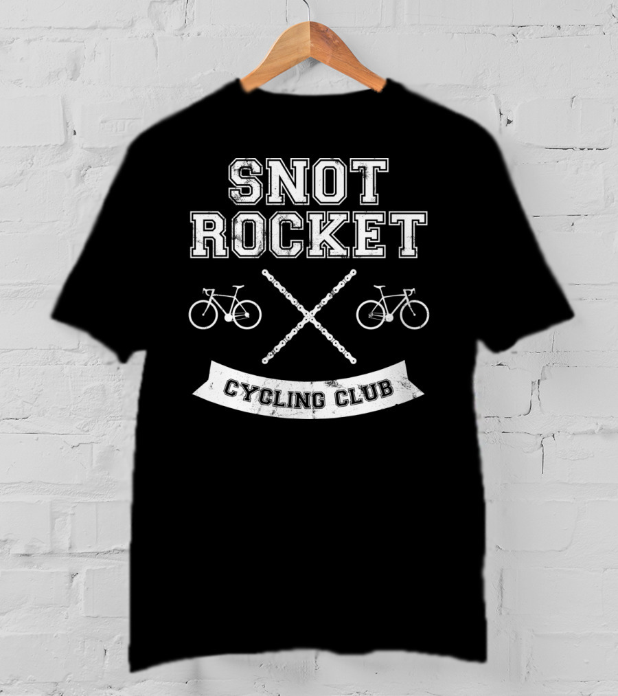 Snot Rocket Cycling Club Chain Bikes T-Shirt
