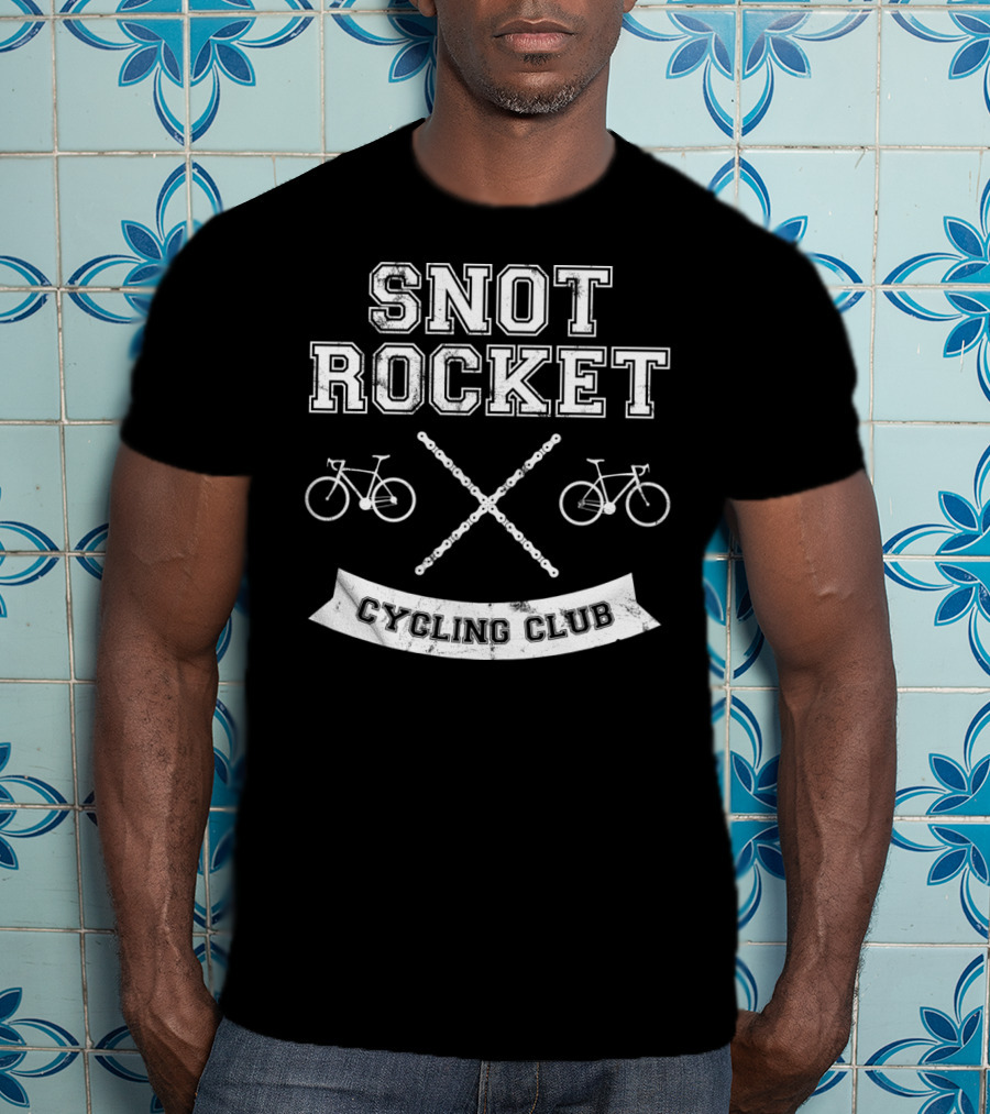 Snot Rocket Cycling Club Chain Bikes T-Shirt