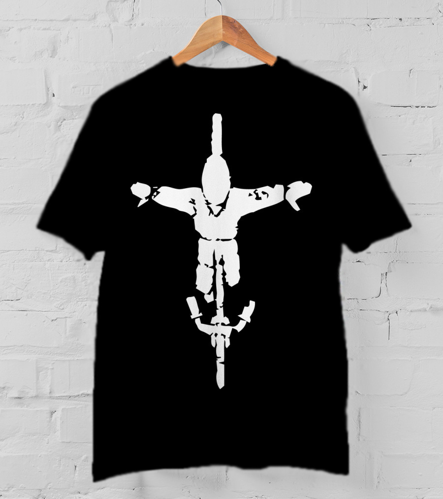 The Joy Of Cycling Crucifix Rider T-Shirt