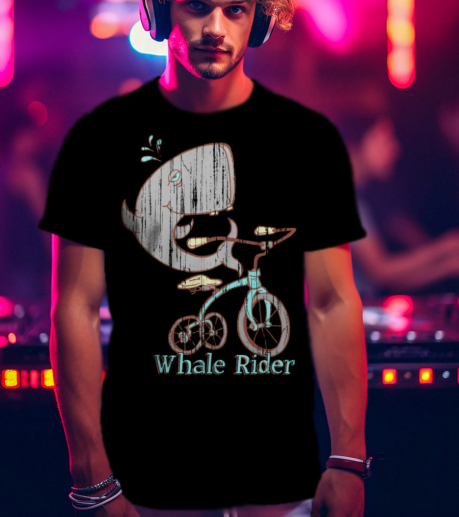 Whale Rider Bicycle Adventure T-Shirt