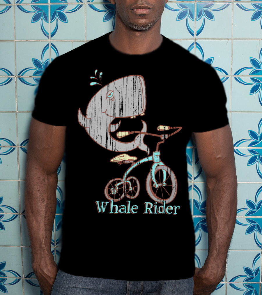 Whale Rider Bicycle Adventure T-Shirt