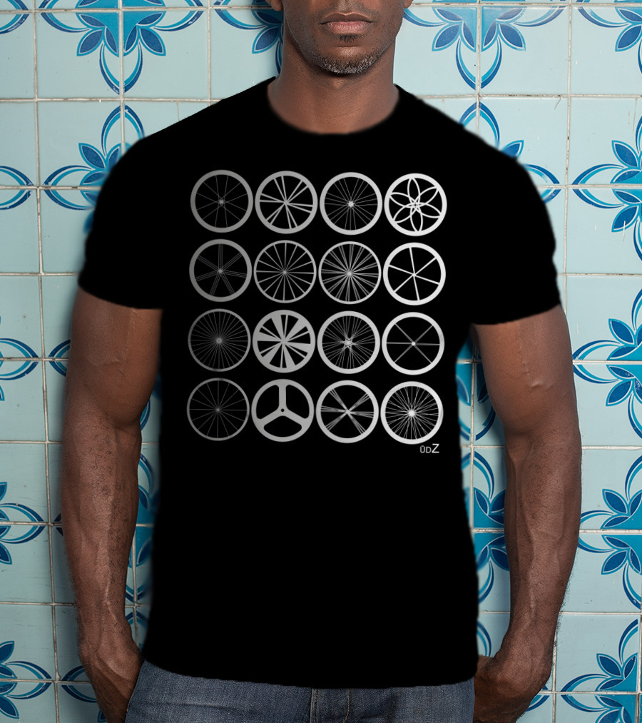 Wheels Land Corporation 0D Z Iconic Wheel T-Shirt