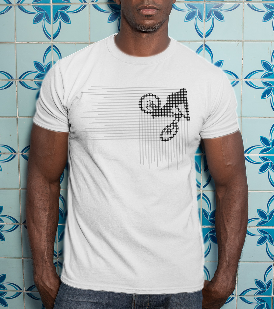 BMX Whip Contest Bike Stunt Pixel T-Shirt
