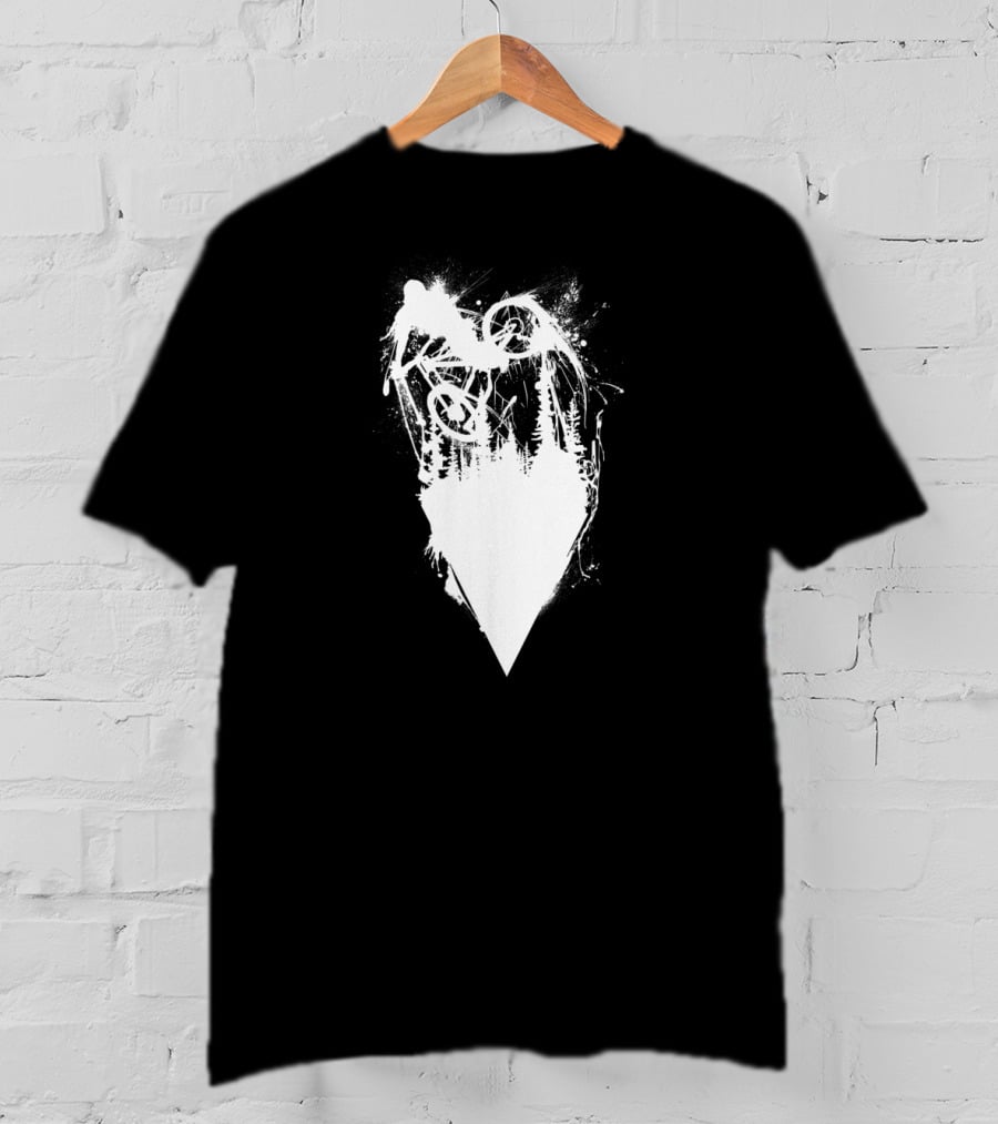 Whip Ink White BMX Forest T-Shirt