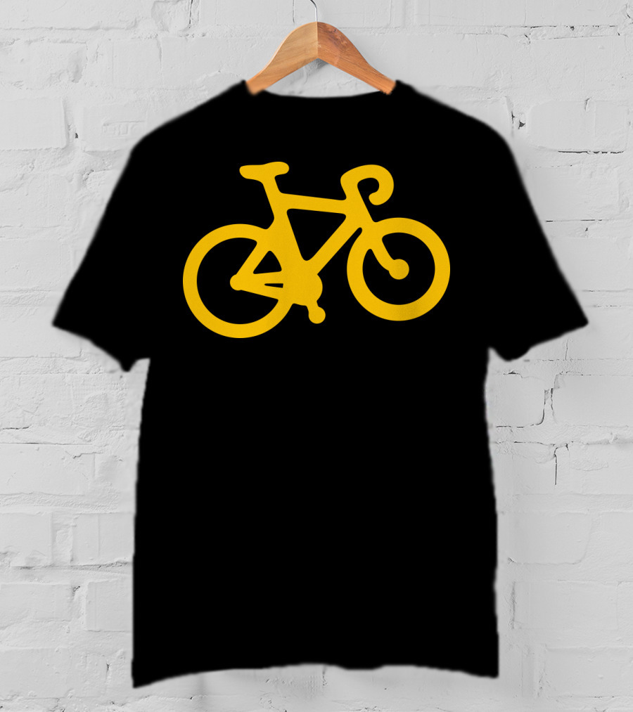 Yellow Road Bike T-Shirt