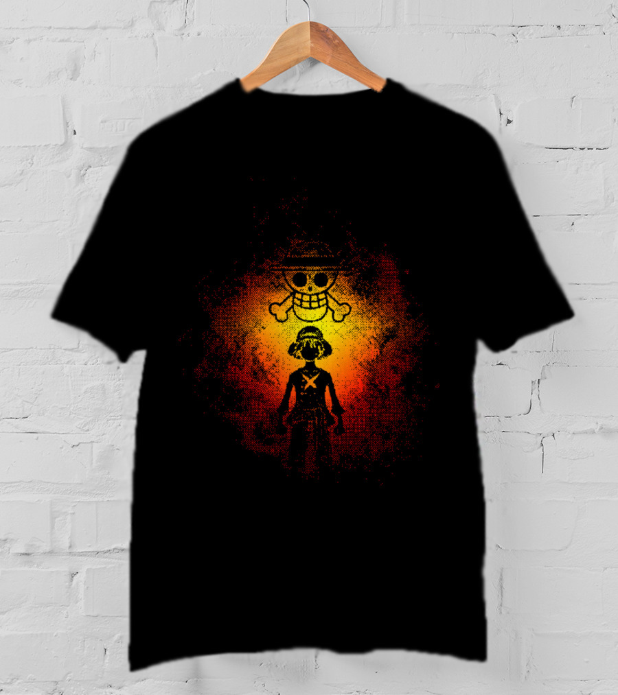 ONE PIECE Straw Hat Pirate Jolly Roger T-Shirt