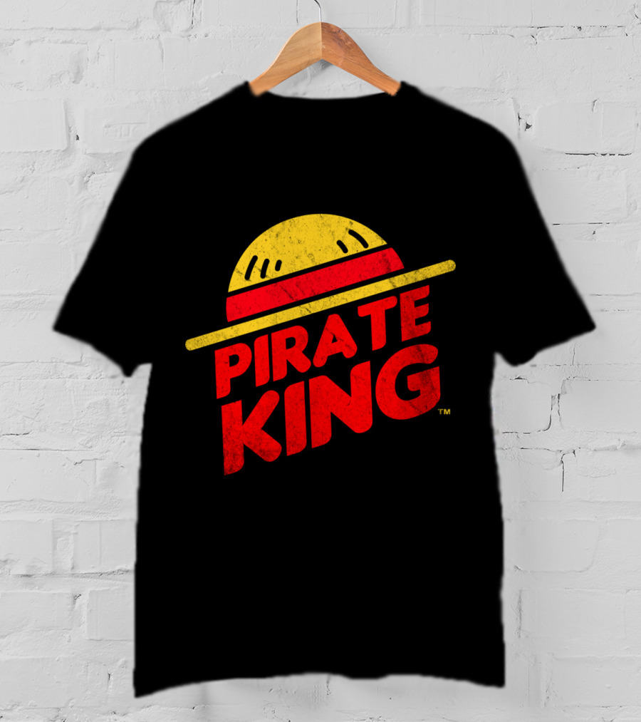 PIRATE KING Straw Hat Anime T-Shirt