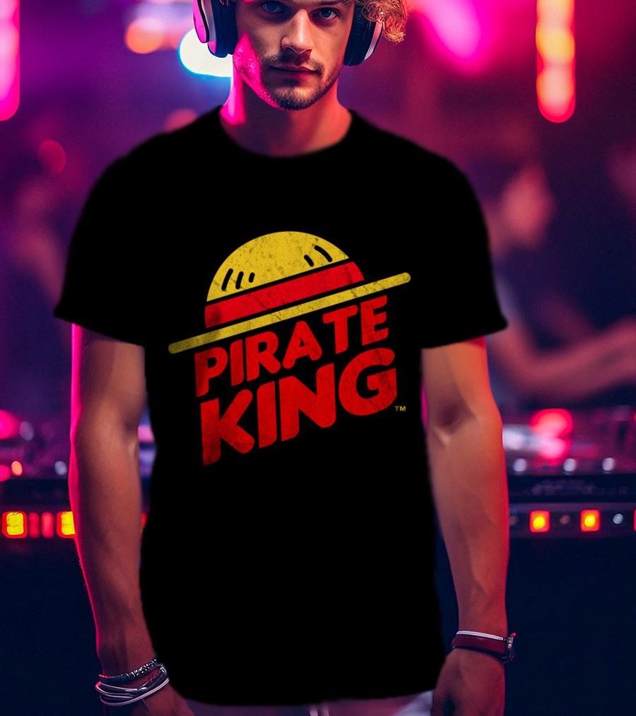PIRATE KING Straw Hat Anime T-Shirt