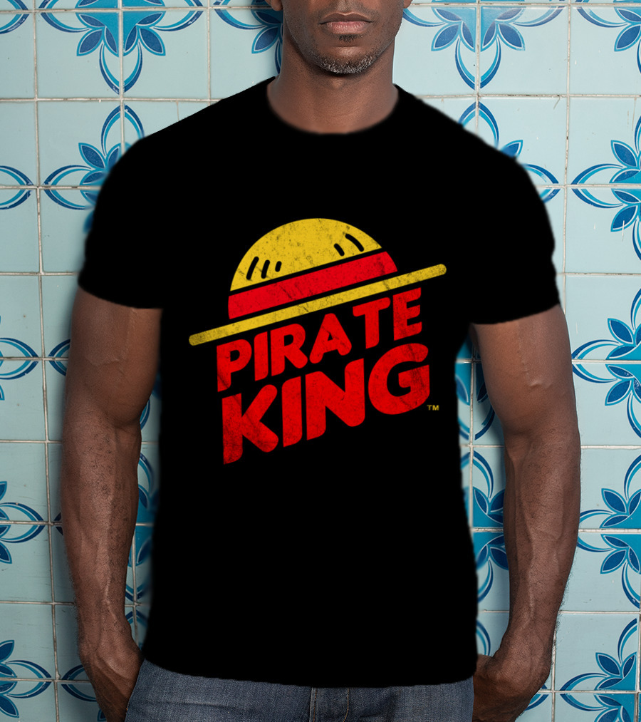 PIRATE KING Straw Hat Anime T-Shirt
