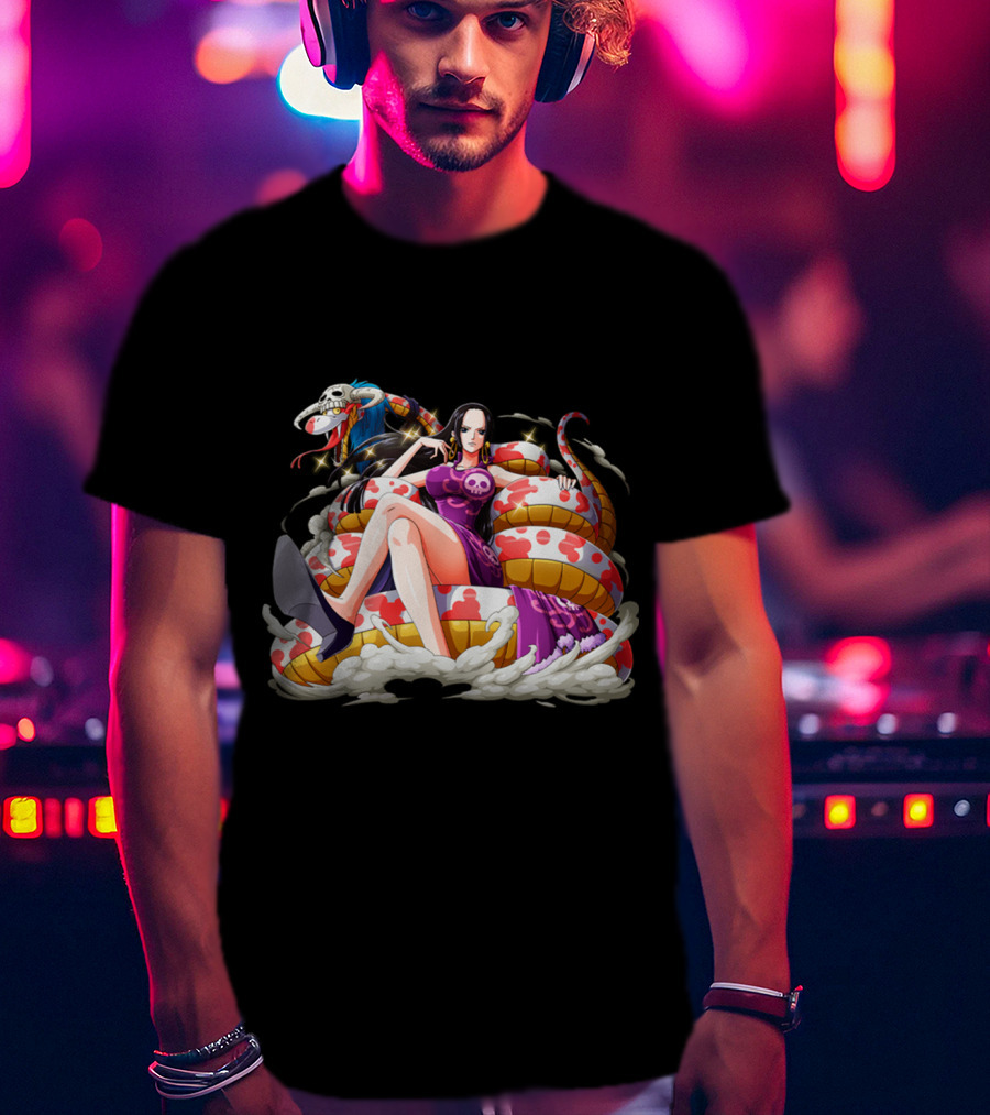 Boa Hancock Snake Empress One Piece Character T-Shirt