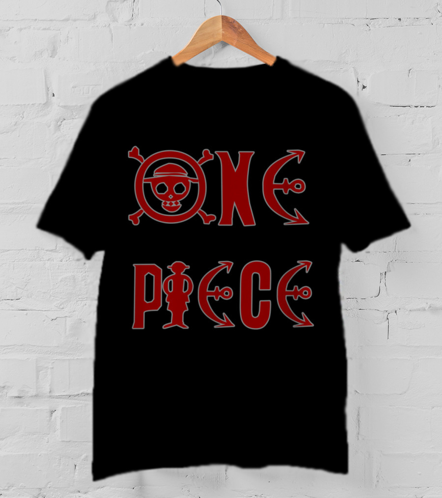 One Piece Straw Hat Jolly Roger Luffy T-Shirt