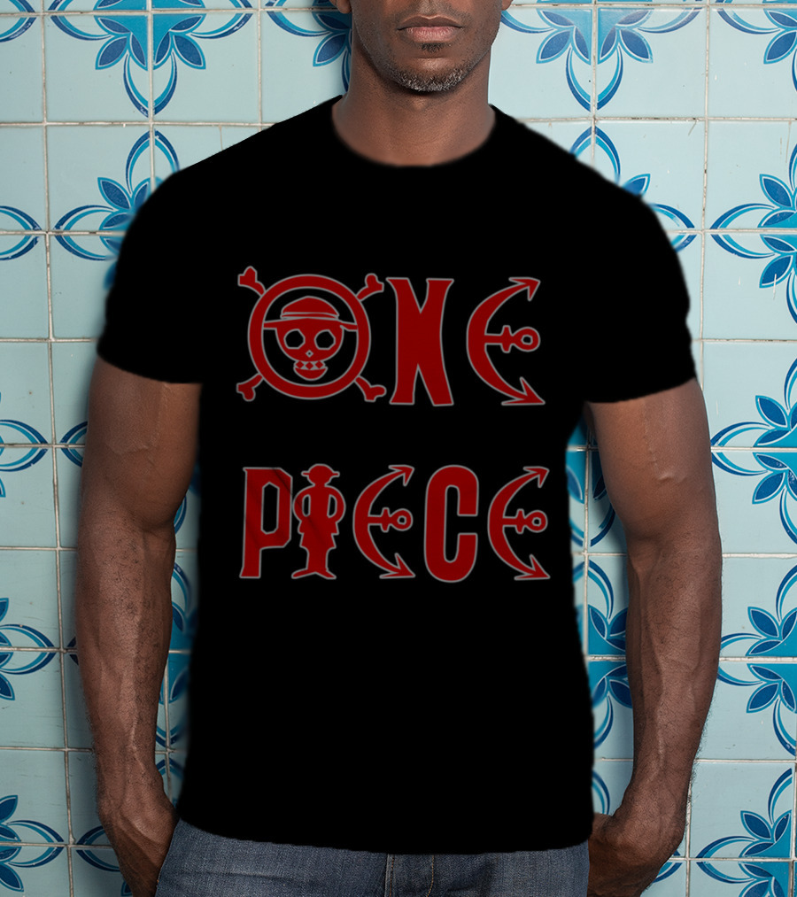 One Piece Straw Hat Jolly Roger Luffy T-Shirt