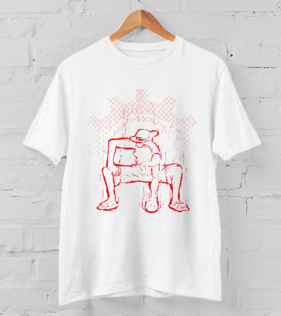 Gear Second Luffy Outline T-Shirt