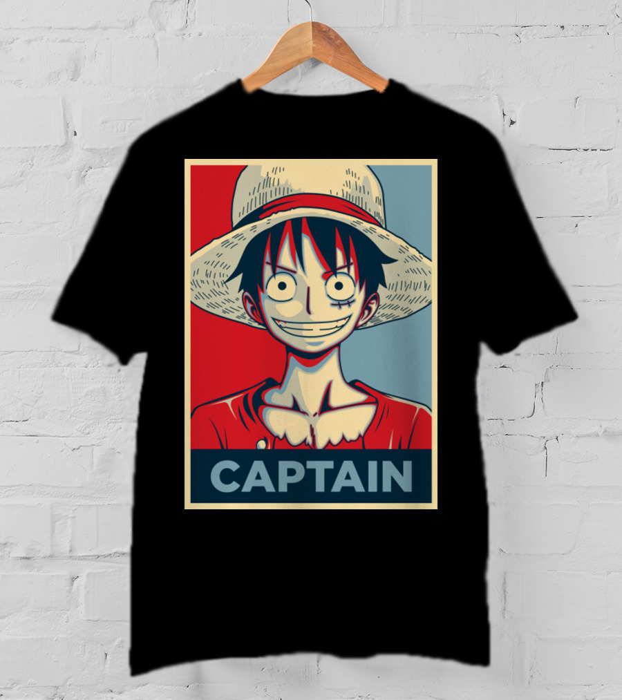 Luffy Captain Straw Hat T-Shirt