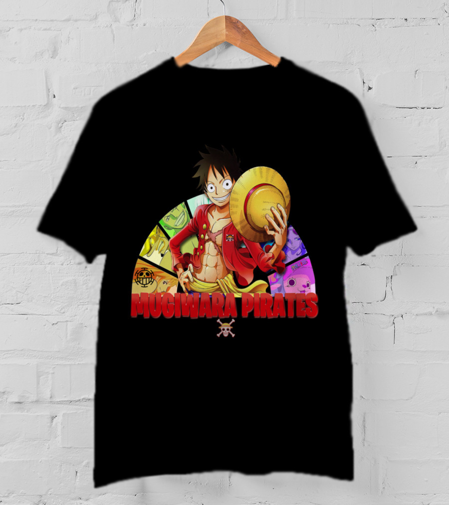 Monkey D Luffy Mugiwara Pirates T-Shirt