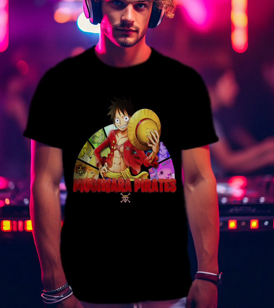 Monkey D Luffy Mugiwara Pirates T-Shirt