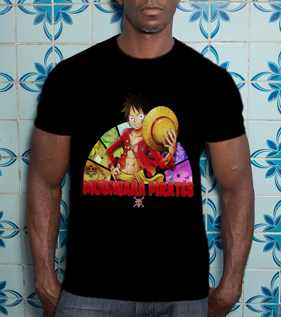 Monkey D Luffy Mugiwara Pirates T-Shirt